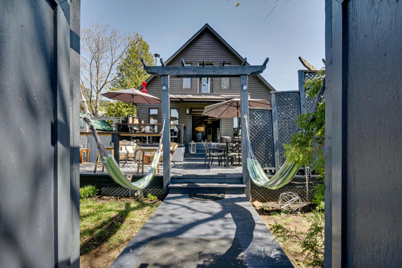 Le Petit Manoir Spa Et Vue Sur Riviere St Maurice Grandes Piles Exterior photo