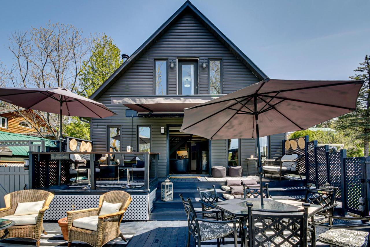 Le Petit Manoir Spa Et Vue Sur Riviere St Maurice Grandes Piles Exterior photo